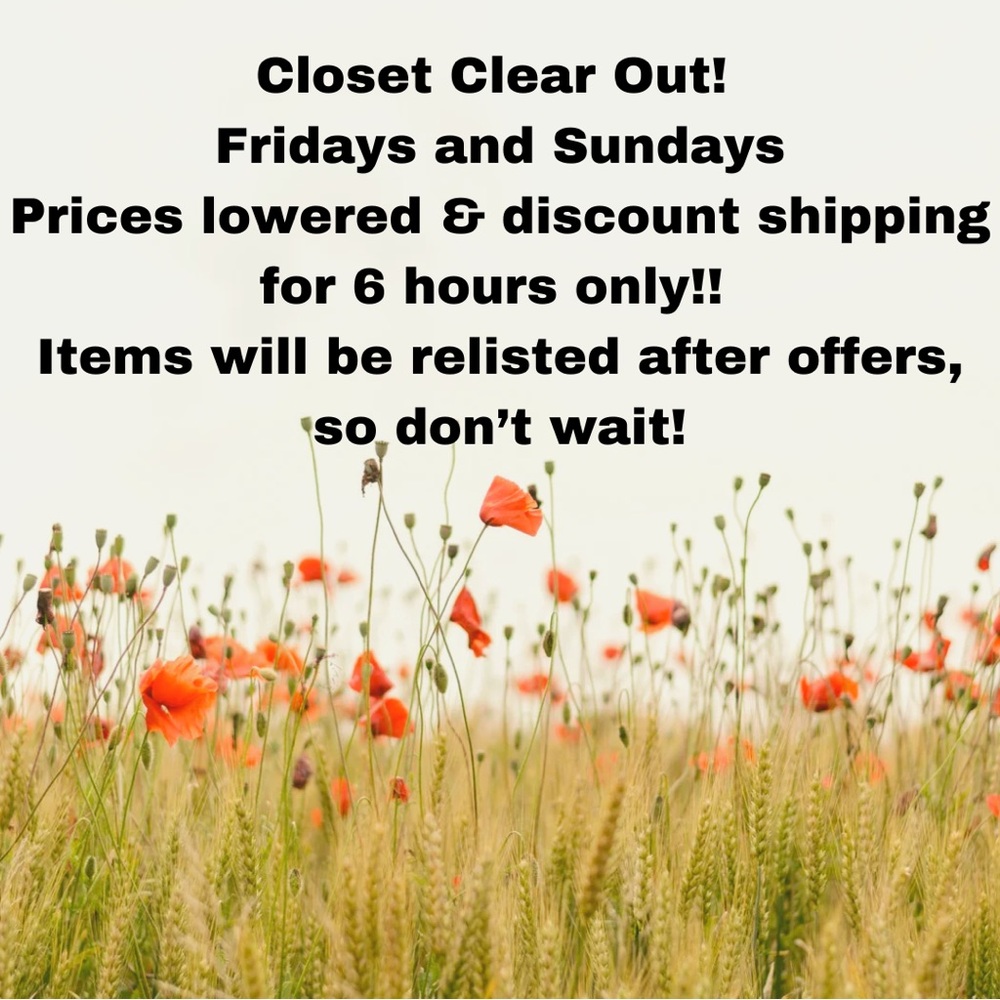 ✨✨✨CLOSET CLEAR OUT✨✨✨